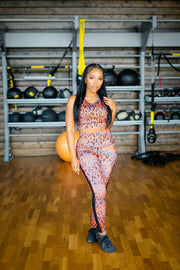 Cheetah Print Activewear set